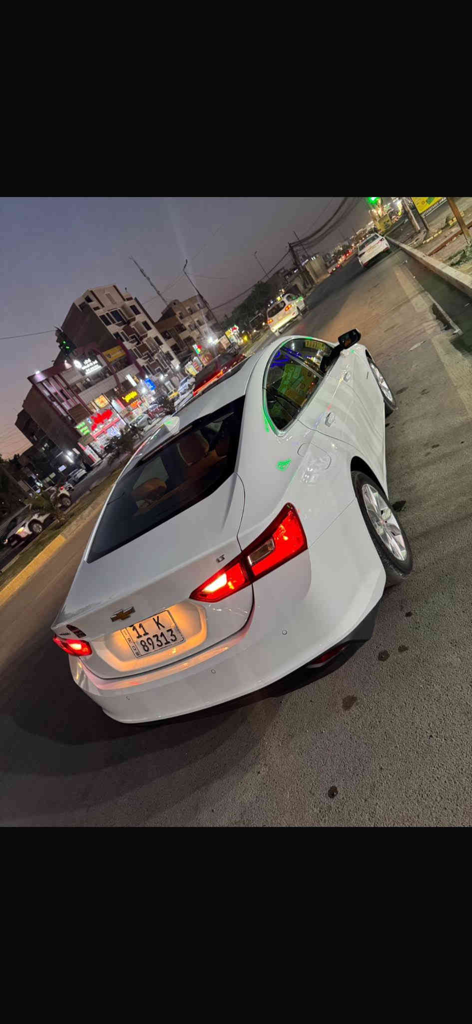 السلام عليكم
ماليبو 2024 معوقين بغداد 

حادثهه جاملغ وبنيد السونار مرفق بلصور 

المواصفات: 

تشغيل بصمه 

تشغيل عن بعد 

بانوراما 

كشنات تدفئة 

كشن السايق كهرباء 

داخل مشمشي مميز 

رادار 

شاشه جبيره 

مكينه 1500 تيربو 

ماشيه ٦٥ الف كيلو 

السعر 127 وبيها مجال 

مكاني الغدير ***********
