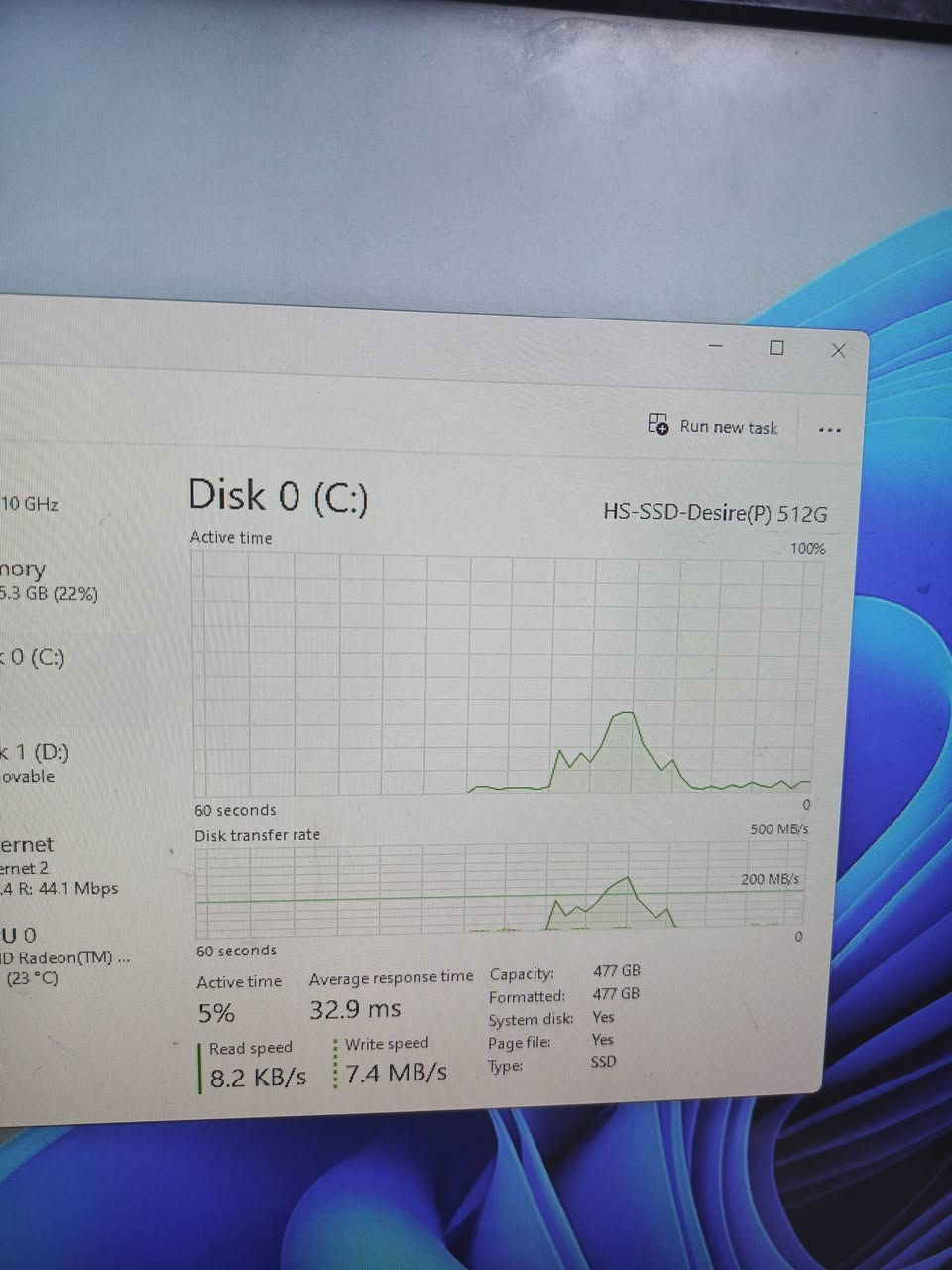السلام عليكم
حاسبه pc مستعمل
RYZEN5 4600G
MB B450 ASUS
RAM 16GB 3200HZ
M.2 SSD 512 GB
PSU 550 W
CASE 3FAN RGB
الضمان 10 يوم
السعر 470 الف
***********
***********
