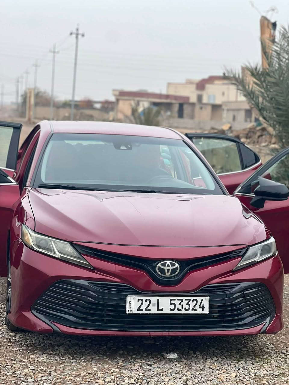 السلام كامري للبيع او مراوس ويا كورله اقل وآخذ فرق 
موديل 2018ال اي السعر 165 
حادثه بل صور جاملغ وبنيد 
مواصفاتها معروفه 
فول تحكم ستيرن 
تبريد تدفئه 
صدر جديد 
تواير قبل سبوع شادهن
محرك شرط قبل شهر بدلتو يعني صفر كير بشرط 
ماشيه 135 ميل 
***********
