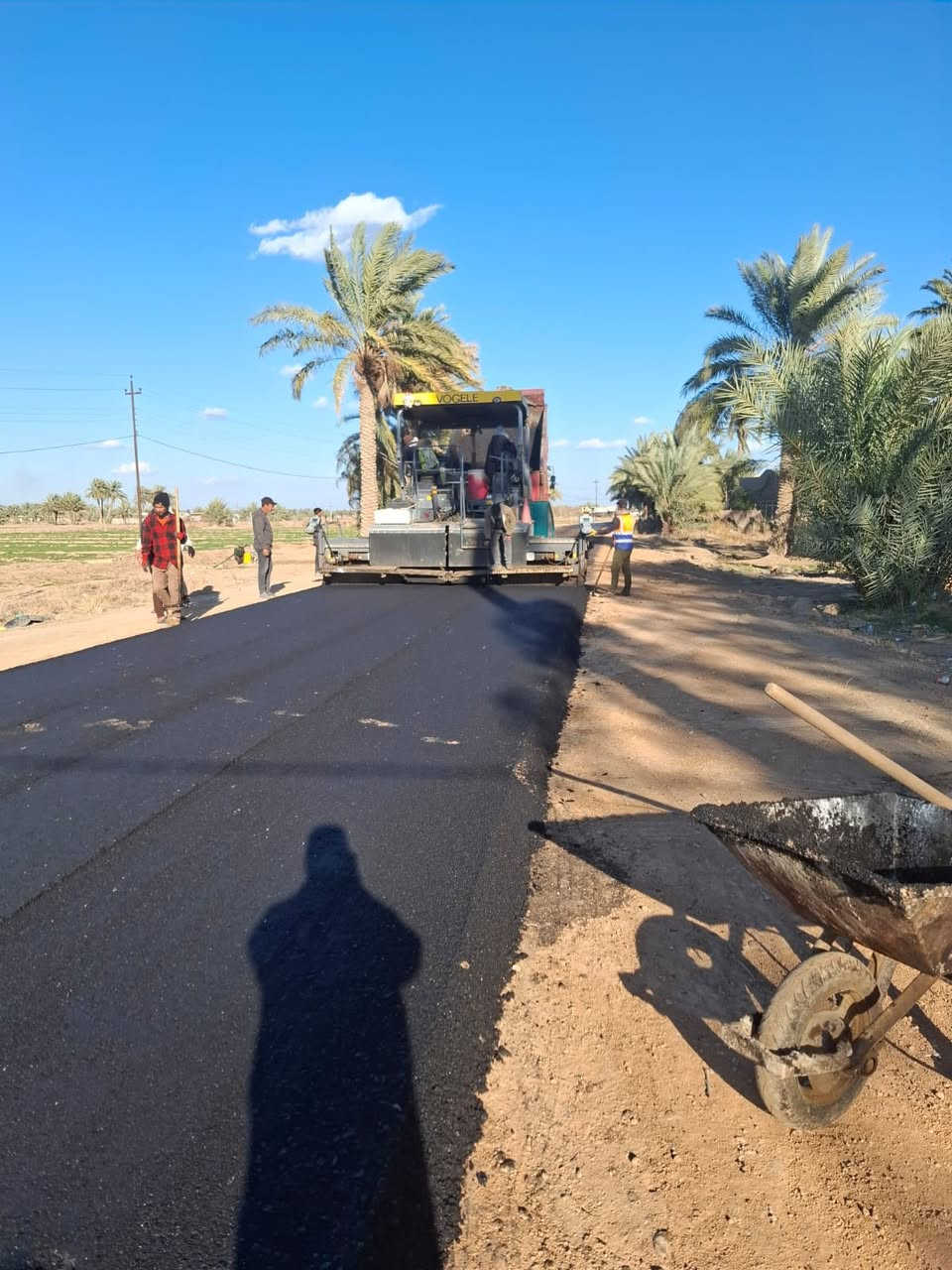 بجهود كادر مكتبنا الخدميه ....

تم اكمال مشروع تبليط الطرق ادناه ..👇

طريق سعد عبيد سعود وطريق بيت الحاج مطرود وطريق بيت الحاج مرهون موالحه...

خدمتكم شرف لنا✨

مكتب النائب الدكتور
محمد هادي الشمري


**إذا كنت صاحب هذا الإعلان وتريد حذفه لأي سبب، رجاءا أرسل رسالة إلى الدعم الفني**