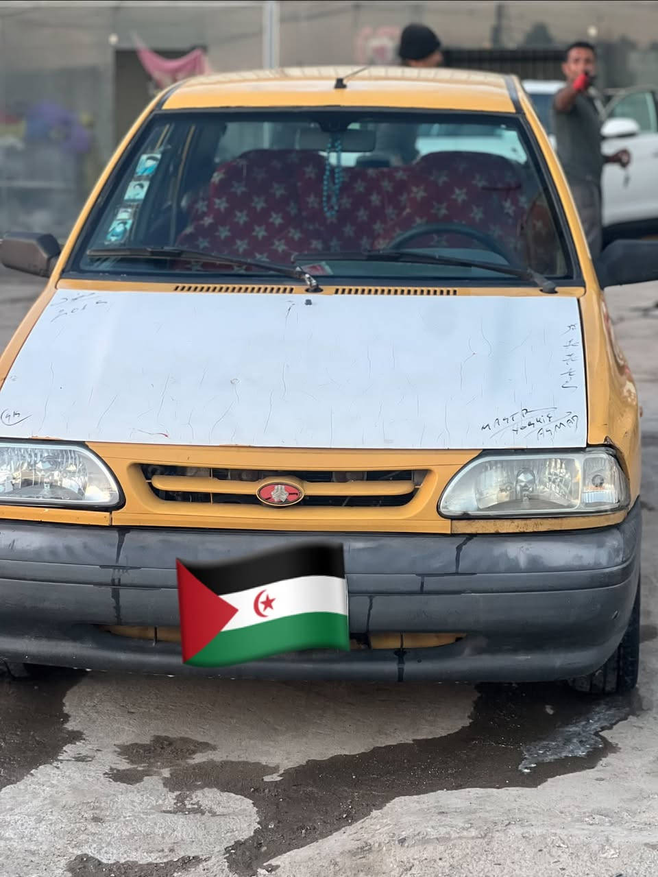 ‼️ 👇

---

*للبيع سيارة سايبا 2015 🚕*

*المواصفات:*
- *اللون*: اصفر
- *الموديل*: 2015
- *الرقم*: انكليزي
- *الحالة*: مجفتة جديدة، صدر امامي جديد، جامة امامية جديدة، شاصي جديد، كازكيت جديد
- *الملاحظات*: مبدل باب سايق + ضربات بسيطة

السيارة جاهزة شغل، ما تحتاج صرف.
السيارة نضيفة ومكفولة من ناحية المحرك والميكانيك.

*السعر*: 30ورقة وبيها مجال للشراي
*المكان*: بغداد
 * الرقم : ***********
