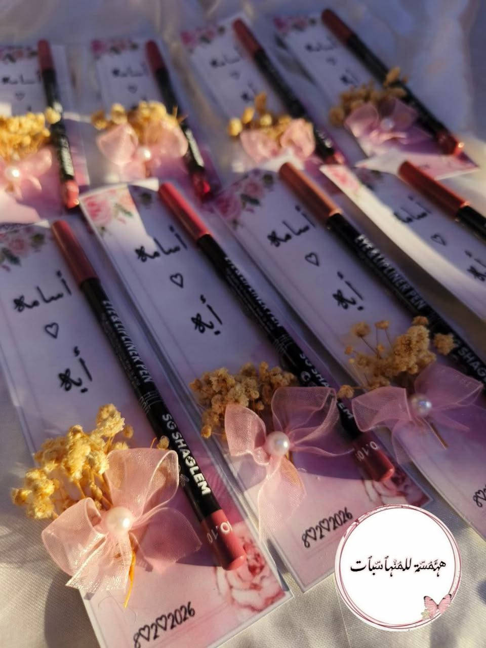 حين يجتمع الذوق مع البساطة يولد هذا الجمال🌸🩷
توزيعات حسب الطلب 😍
hamsa_200.4


**إذا كنت صاحب هذا الإعلان وتريد حذفه لأي سبب، رجاءا أرسل رسالة إلى الدعم الفني**