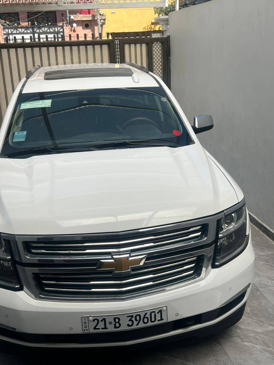 سلام عليكم  مكلف بنشر
تاهو مديل 2015 خليجي فول مواصفات LTZ داخل قرميدي فتحه باب كهرباء فوول للأخير رقم شمالي باسمي سنويه ورقم جديد السياره كفاله عامه ضربه صبغ بارد ماشيه 93 ألف كيلو متر السعر 350   رقم الهاتف *********** 
 مكان السياره البصرة
