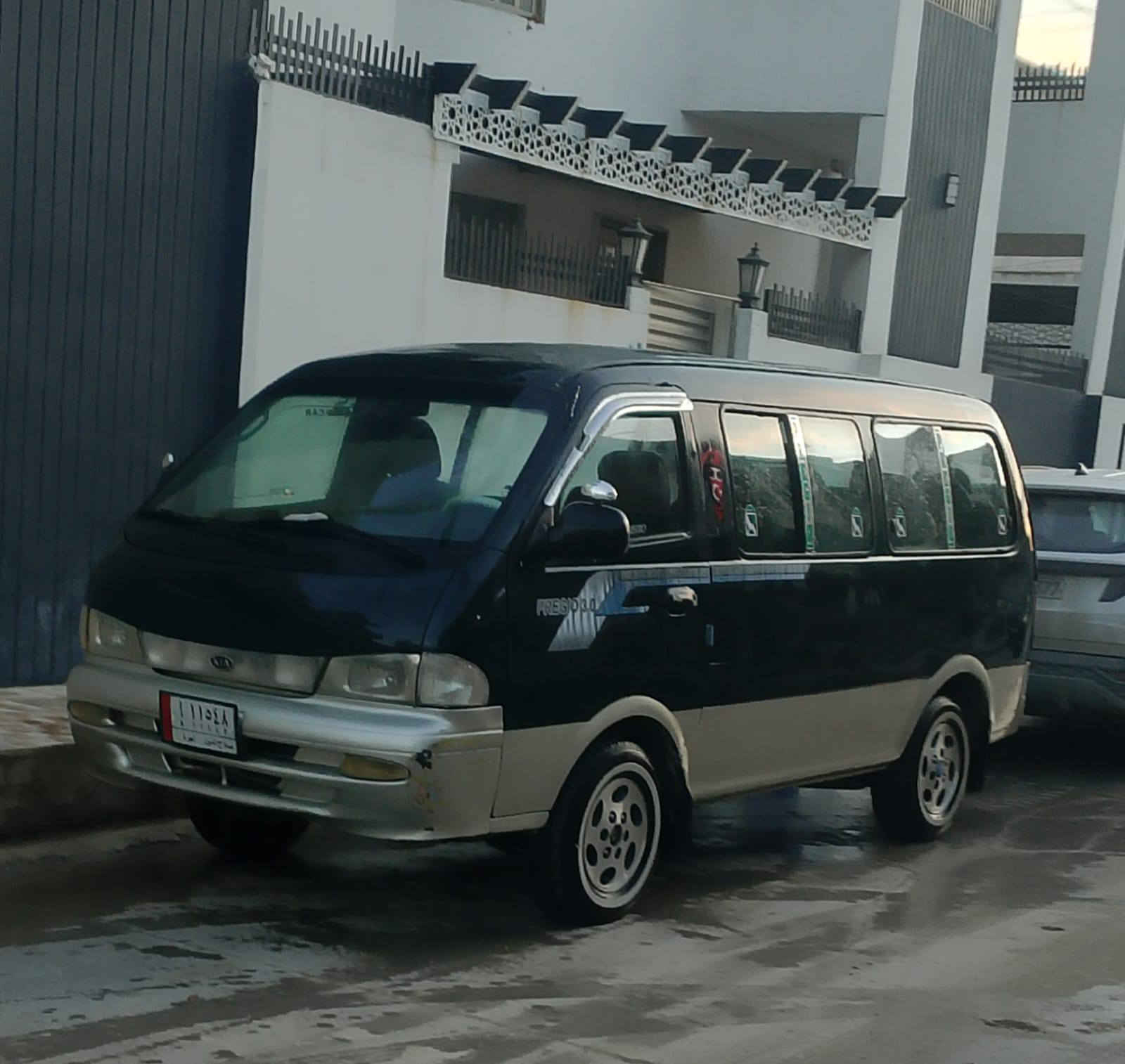 كيا ابريجو للبيع رقم صلاح الدين ألماني سنويه ٢٧جاهزه شواصي جديده داخل جديد ***********
