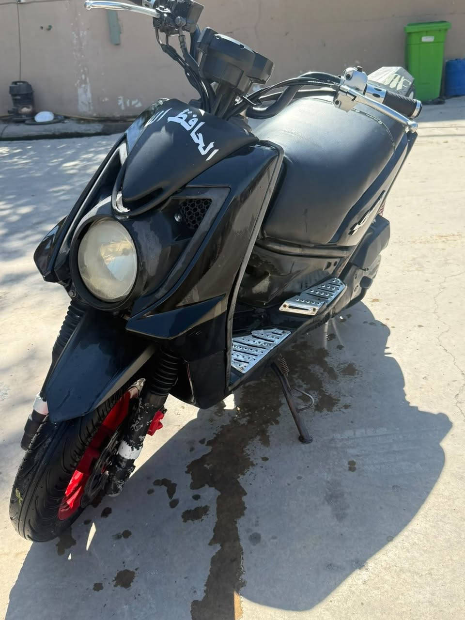 بسبب الوعود الكاذبه 
دراجه للبيع سكنز جبلي 
***********
