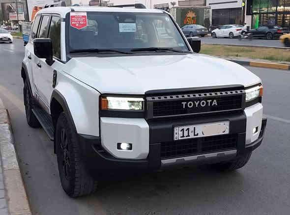 السلام عليكم
برادو 2024 فيرست ادشن (الفئه الجبليه) فوول ١/١
ضمان شركه ساز 
رقم بغداد باسمي 
ماشيه ١٥ الف كليومتر حاله الزيرو
*********** 
داخل قرميدي 
فتحه سقف (سلايد) 
جنطه كهرباء 
رادار امامي خلفي 
تحديد مسار 
كشنات تدفئه تبريد 
كشن كهربائي 
هوك خلفي
توقف ذاتي 
سايد بريك دكمه واتوهولد
حساس امامي خلفي 

واقيات فيرست ادشن النسخه المميزه 
والسياره كلها مختمه فيرست ادشن 
ومكفوله من كلشي صبغ بارد شخط رصعه جديده جدا بعدها وضع زيرو 
السعر 528
***********
