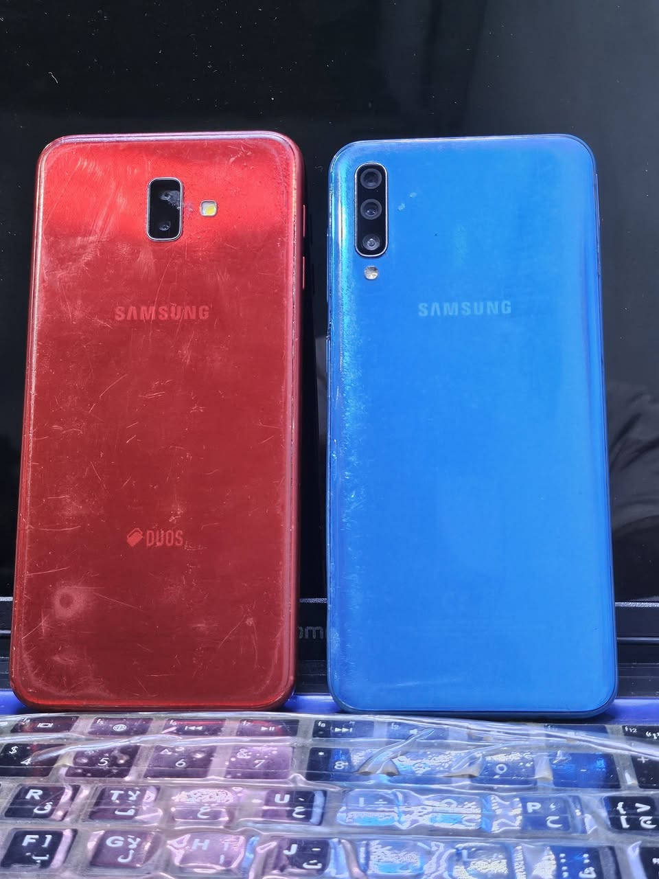 A50
ب .ه وبي مجال قليل
مكرفون المكالمات ضعيف وبصمة متوقفة ذاكرة ١٢٨ /٤
رام اندرود ١١
J6+ ب٣٠ 
بصمة متوقفة مرات تشتغل فقط ذاكرة ٢٣/ ٣ رام اندرود
١٠
مكاني نجف ميلاد


**إذا كنت صاحب هذا الإعلان وتريد حذفه لأي سبب، رجاءا أرسل رسالة إلى الدعم الفني**