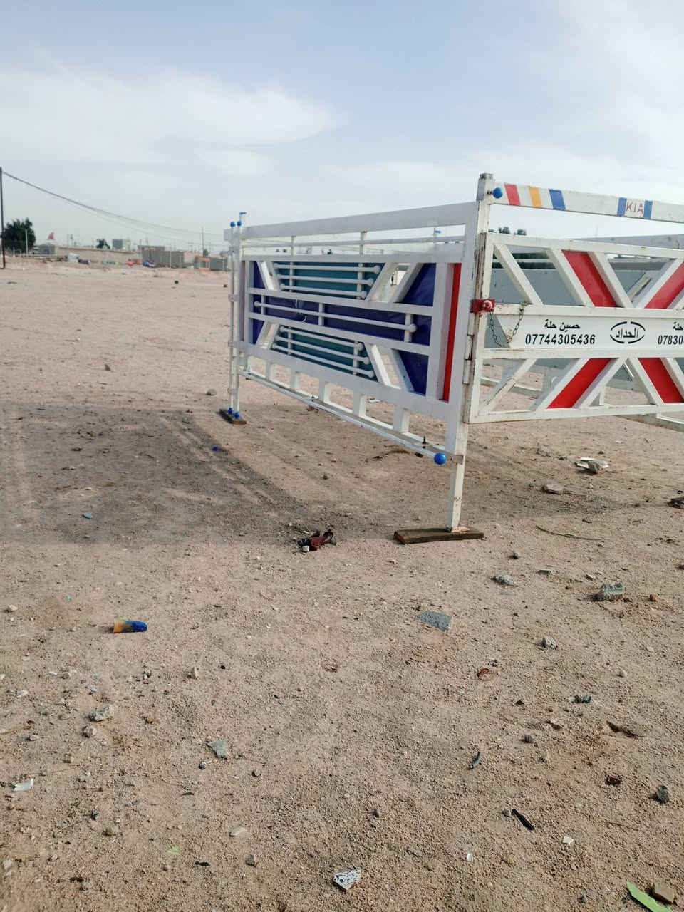 السلام عليكم  محجر للبيع كيه نثيه تسكام ثنين ملم تفصال الصويره  العنوان كربلاء طريق النجف.  كربلاء  عمود 1175 السعر 550 وبي مجال  للاستفسار.  رقم الهاتف ***********
