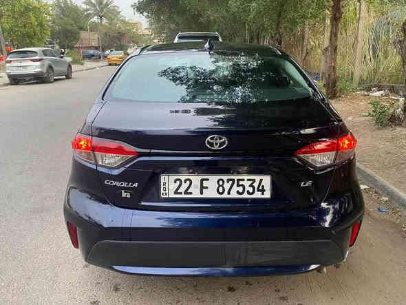 تيوتا كورلا 2021 le وارد امريكي
صنع في اليابان 
رقم اربيل تحويل مباشر بأسمي سنويه
مواصفات le  معروفه 
محرك 1800 بانزين المرغوب
مكفول كير مكينه شواصي لغود
ماشيه 50 m
سيارة بدون صبغ فقط بارد 
موضح بالصور الحادث

سعر 150  بي مجال
مكان سيارة بغداد شارع فلسطين
*********** بغداد
