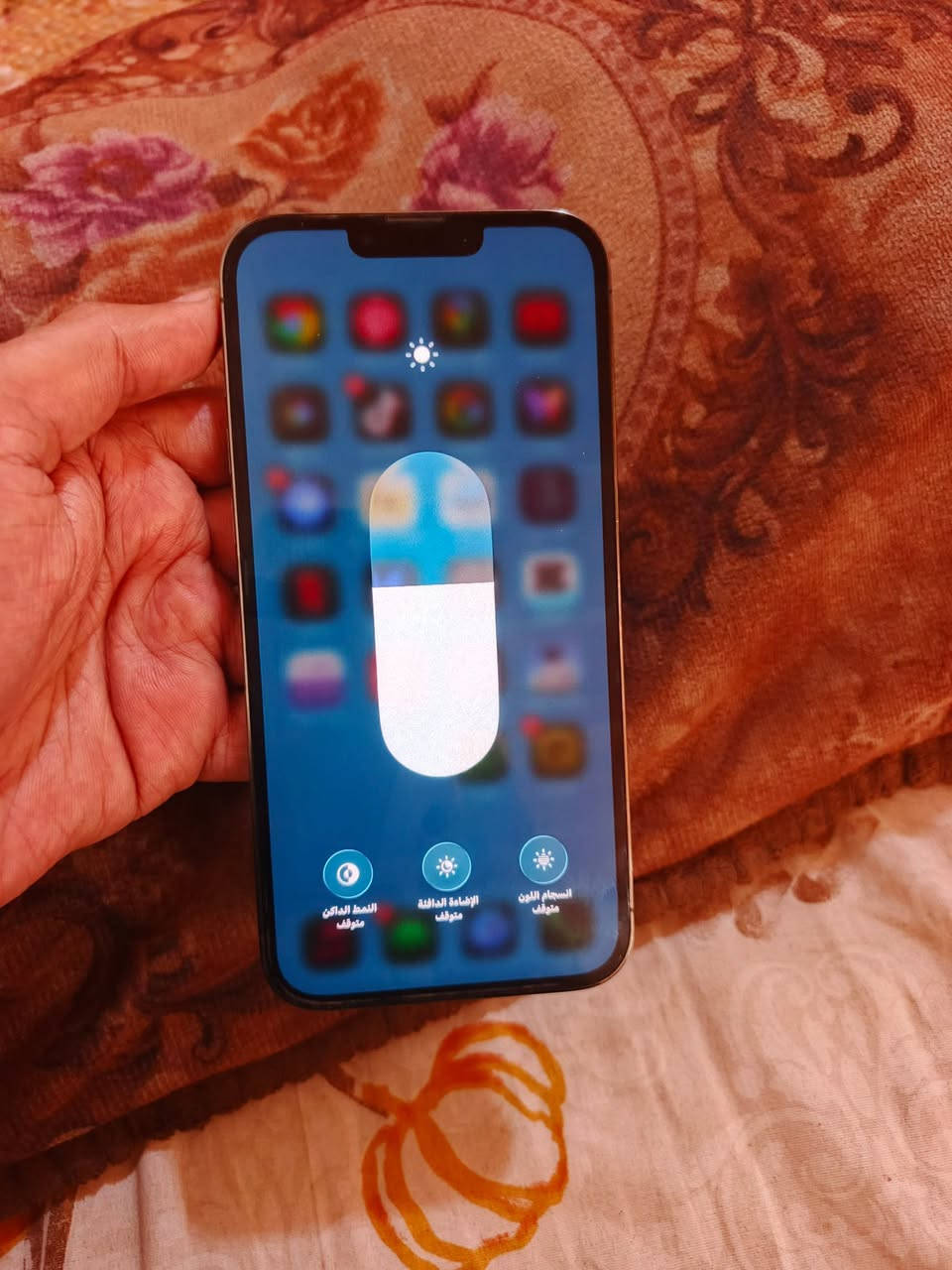 ايفون ١٣ برو ماكس بطاريه ٨٦ ذاكره ٢٥٦ فقط الضهر السعر ٥٥٠ وبي مجال ***********

