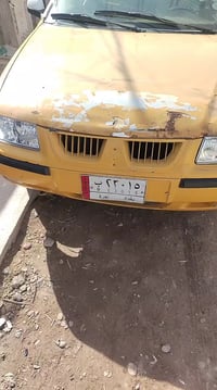 أخوان سياره سمند موديل 2011 لبيع رقم ألماني بغداد سنويه عظيم عاج مصفره...