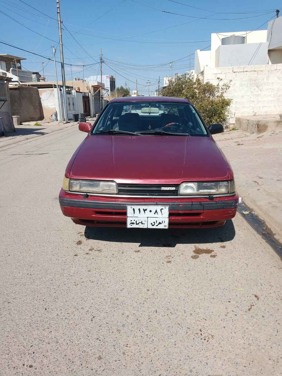 مازداموديل 1991
بى ليدراوبى سبوخ8وبه خ كيرومه كينه به شه رت 
***********
***********
سعر33 مه جال
كركوك
