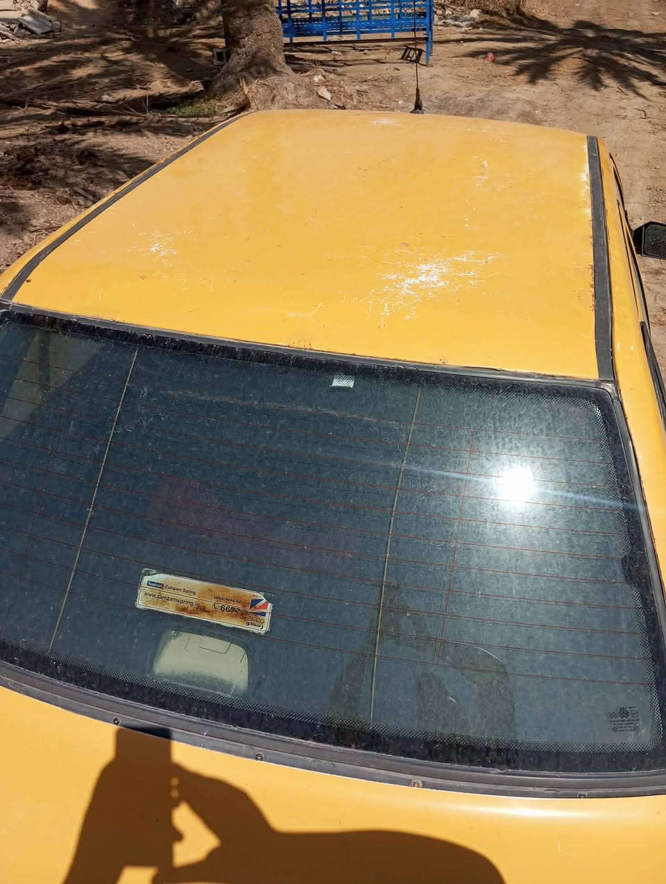 سايبه ٢٠١١ رقم نجف تحويل مباشر تاخذ مصفر سياره بلاديه فقط بس خيسات ملكطه  شواصيهه كلهه علا وضع الشركه ماملعوب بيهن ولا طاكات مكينه كير حداديه كهربائيات كلهه شغاله مكانهه نجف سنويه توهه صقطت فقط بيع بدون مراوس الاتصال *********** سعرهه ٢٢ وبيهه مجال حك الجيه
