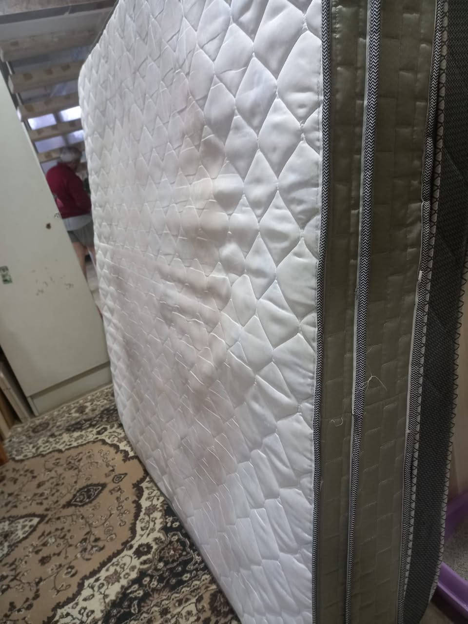 السلام عليكم/ للبيع( جهاز رياضه للجري جديد غير مستخدم + دوشك نفرين + دوشك نفر عدد 3 نفس الموديل + سرير نفر + ميز تواليت  + خزانة بابين عدد 2 ) للإستفسار مراسلت الصفحه الشخصية لطفا


**إذا كنت صاحب هذا الإعلان وتريد حذفه لأي سبب، رجاءا أرسل رسالة إلى الدعم الفني**