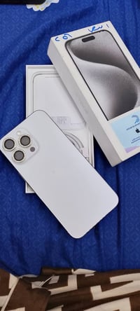 ايفون 15 برو ماكس شرق اوسط ذاكرة 256 بطارية 93 تلفون بلادي شخط شخط ماب...