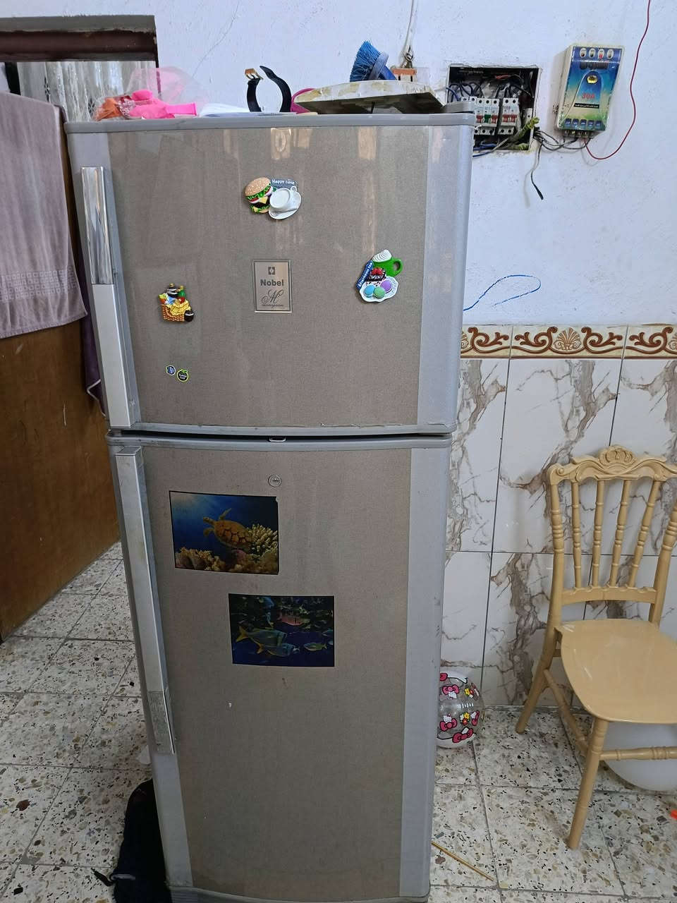 السلام عليكم غراض للبيع بغداد المشتل بيع بسبب تحويل
السبلت ميديا كنتوري 
مبردة جديدة استعمال 3 ايام السعودي
ثلاجة نظيفة مداخلة تصليح بيها بس الحساس 
تخم قنفتين  فقط نضيف 
سنك مرمر وملحق جديد استعمال سبوع متر ونص 
سخان جديدي 
كلمن وسعرة 
*********** متواجد فيس واتساب وخط
