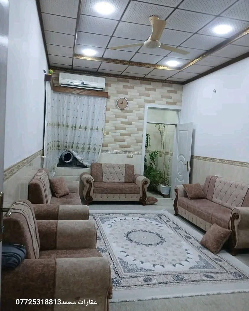 سڵاو

ئـەم خـانـووە بــــــۆ فــــرۆشــــــتـــن لــە کـەلار گـەڕەکـی گازینۆ(گـۆران) ڕوبەری 150م۲ ڕووی خـۆری بـەیـانـی خـانـوەکە یەک قاته  ,7,50پـانـە 20 درێـژە و نـرخــی گــوونــجـاوە
قاتی دوو هەیکەلی کراوە
میوان
متبغ
هۆڵ
دوو نوستن
ز.م.***********.
بۆ زانیاری زیاتر سه ردان نوسینگەی به ردە سوور بکه ناو بازاری که لار.
