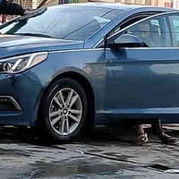 للبيع سوناتا امريكي 2015  جاهزة من محرك وكير وتبريد وحدادية كلة بحالة ...