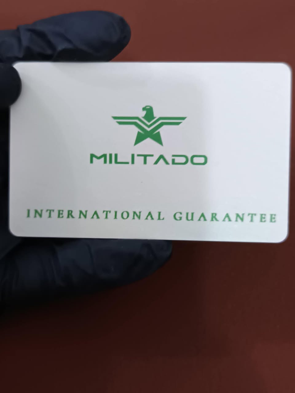 ساعة Miltado ياباني أصلي للبيع ⌚✨
-المواصفات-

1) نظام العمل كوارتز ولكن حركة الميل شبه أوتو ⚙️
2) الزجاج زفير 💎
3) السير كتان 🧵
4) قفل بحري يعني مضادة للماء 🌊
5) لامينوس بالكامل 💡
6) مع البوكس الحديدي وورق الضمان 📦✅

السعر 85 الف 💰


**إذا كنت صاحب هذا الإعلان وتريد حذفه لأي سبب، رجاءا أرسل رسالة إلى الدعم الفني**