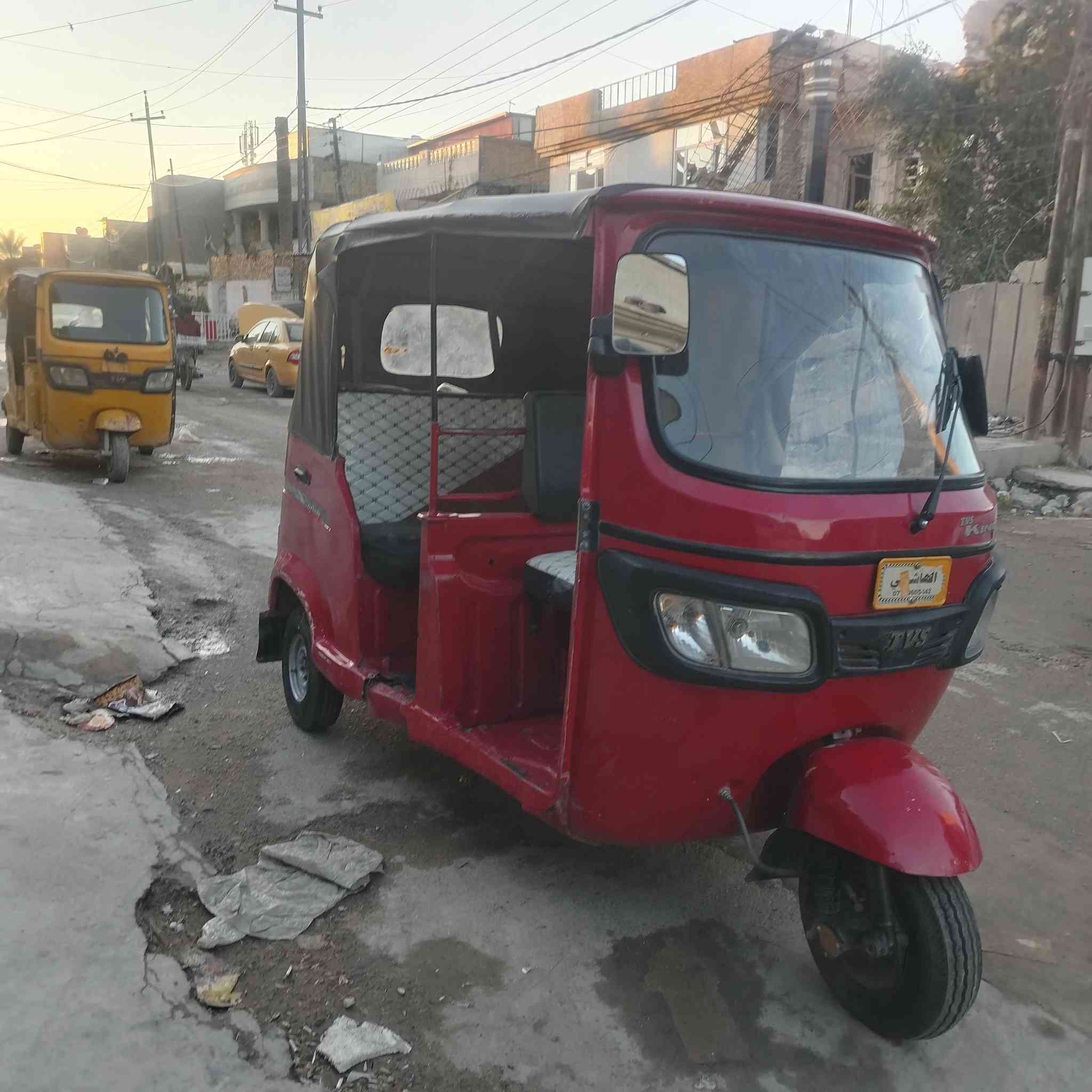 شباب تكتك البيع موديل 2019 التكتك جديده ما متعوب دشبول و محرك مال2022  تخم تاير و ياله جدد تخم دبلات و لوي كهرباياتك جدد الظفيره الماميه و الخلفيه جدد نكره سلف بديك جديد التكتك منفوظه نفظ كل نقص ما بيهه كبل الشارع المكان دوره ابو دشير الرقم *********** الاستفسار أوراق كامله كل نقص ماكو شغله اصوليه
