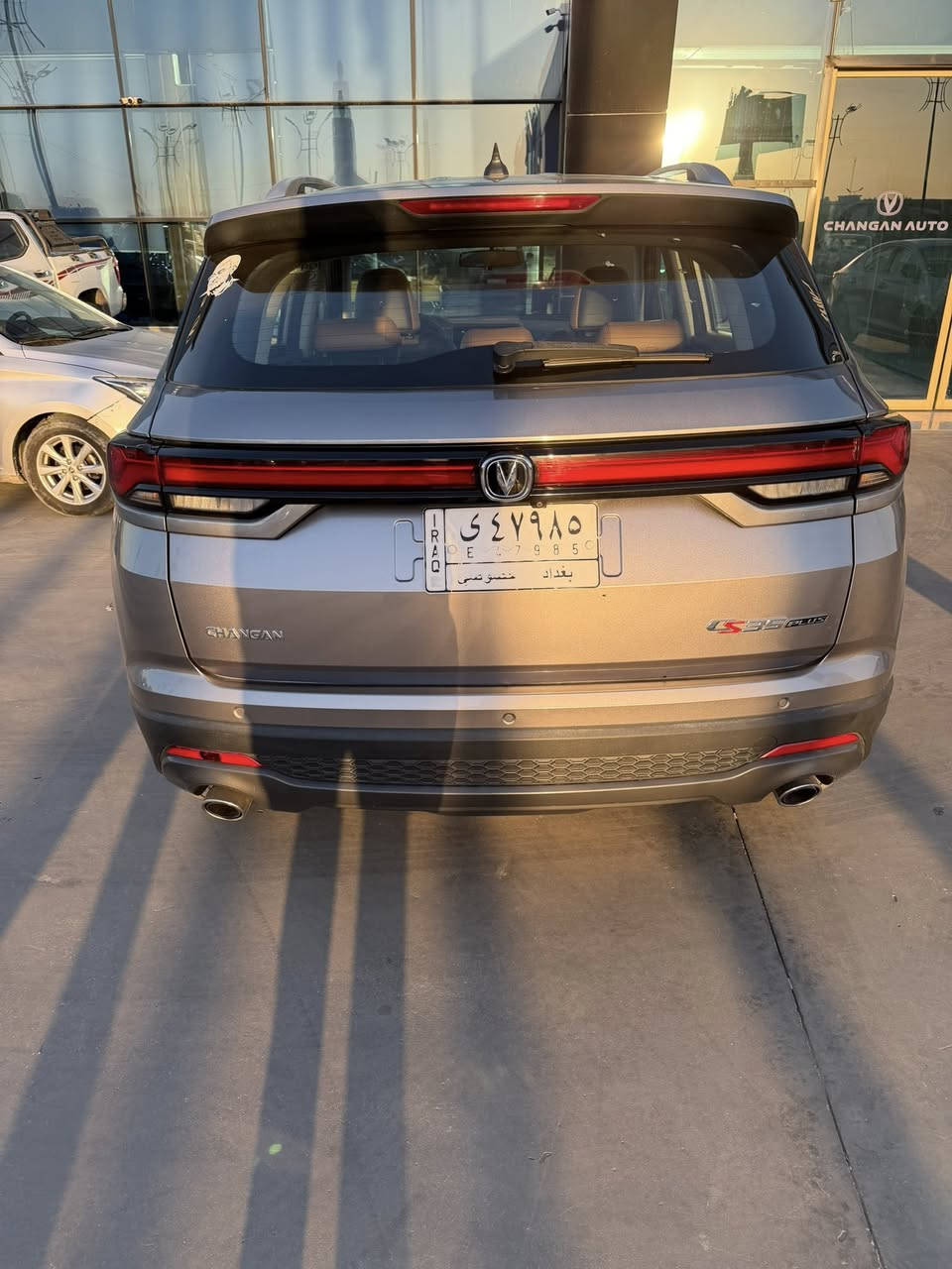 شانجان cs35 موديل ٢٤ ماشيه ٣٢ الف بعدها بالضمان جاهزه من كلشي وفول مواصفات وسعر مناسب ٢١ مليون *********** مكانه بالشركه سريع الدوره
