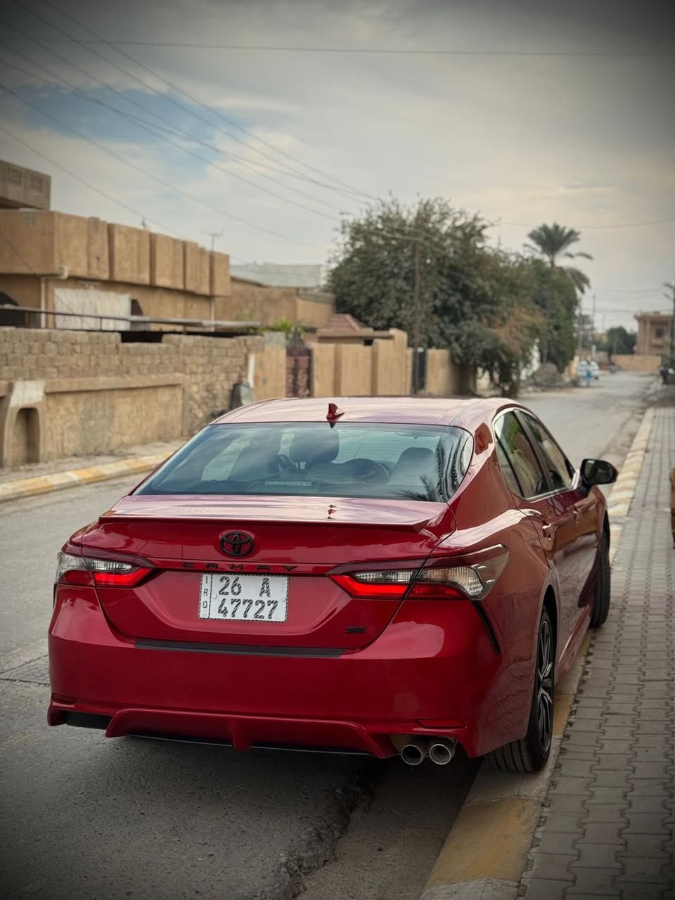 السلام عليكم للبيع بسعر 205 وبيها مجال اعتذر عن الوعده والاقساط 
للبيع كامري 2023  SE ماشيه 40 
وارد امريكي (كلين) قطره صبغ مبيها 
البجم كامل مغلف بيبي ايف درجه 75 
رقم صلاح الدين  دولي بسمي شرط تحويل 
***********
