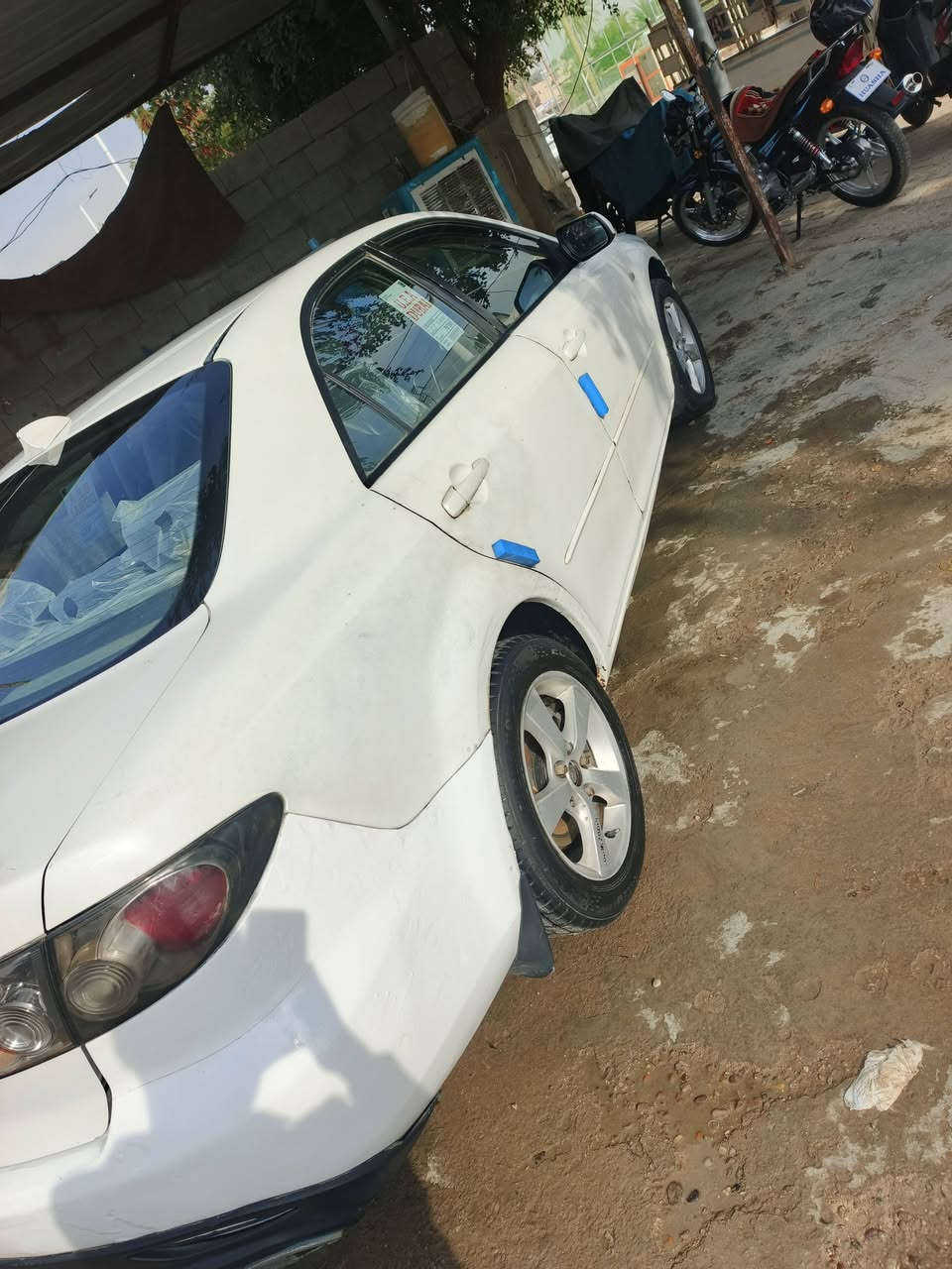 السلام عليكم
مازدا للبيع موديل 2006 وارد خليجي زوم 6 محرك 1800 وكير ومحرك مكفول تخم تاير جديد بيها نص حزام صبغ العنوان هيت 
السعر 55 للتواصل عل هذا الرقم ***********
