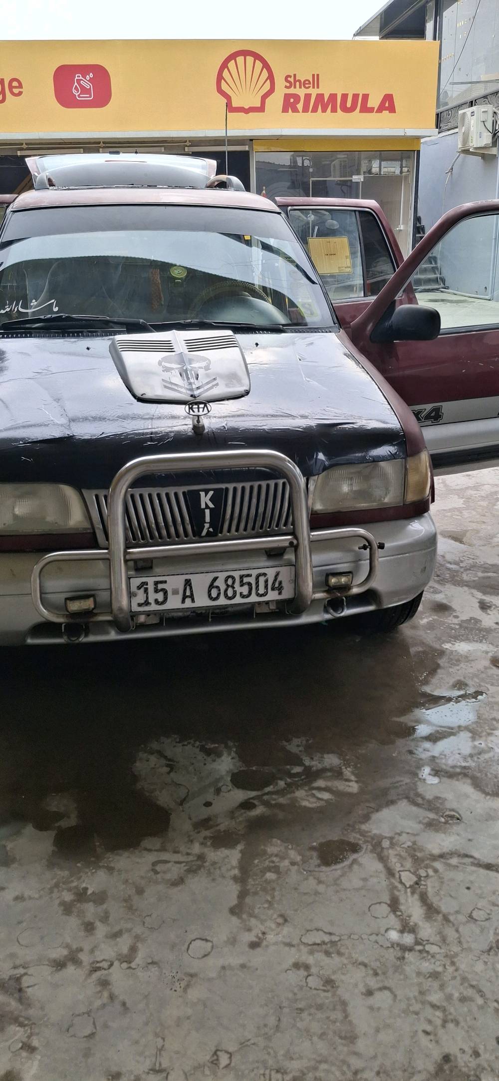 السلام عليكم
سبورتج ٩٤ 

بدون ضربه 

دفع رباعي شغال

محرك بلادي 

تخم تاير 

باتري جديد 

صدر +دبلات جديد 

بولبرن تايرات اماميه جديده اصليه 

السعر ٣٨ وبيه مجال 

رقم انكليزي انبار  وتحويل ثاني يوم
***********
***********
