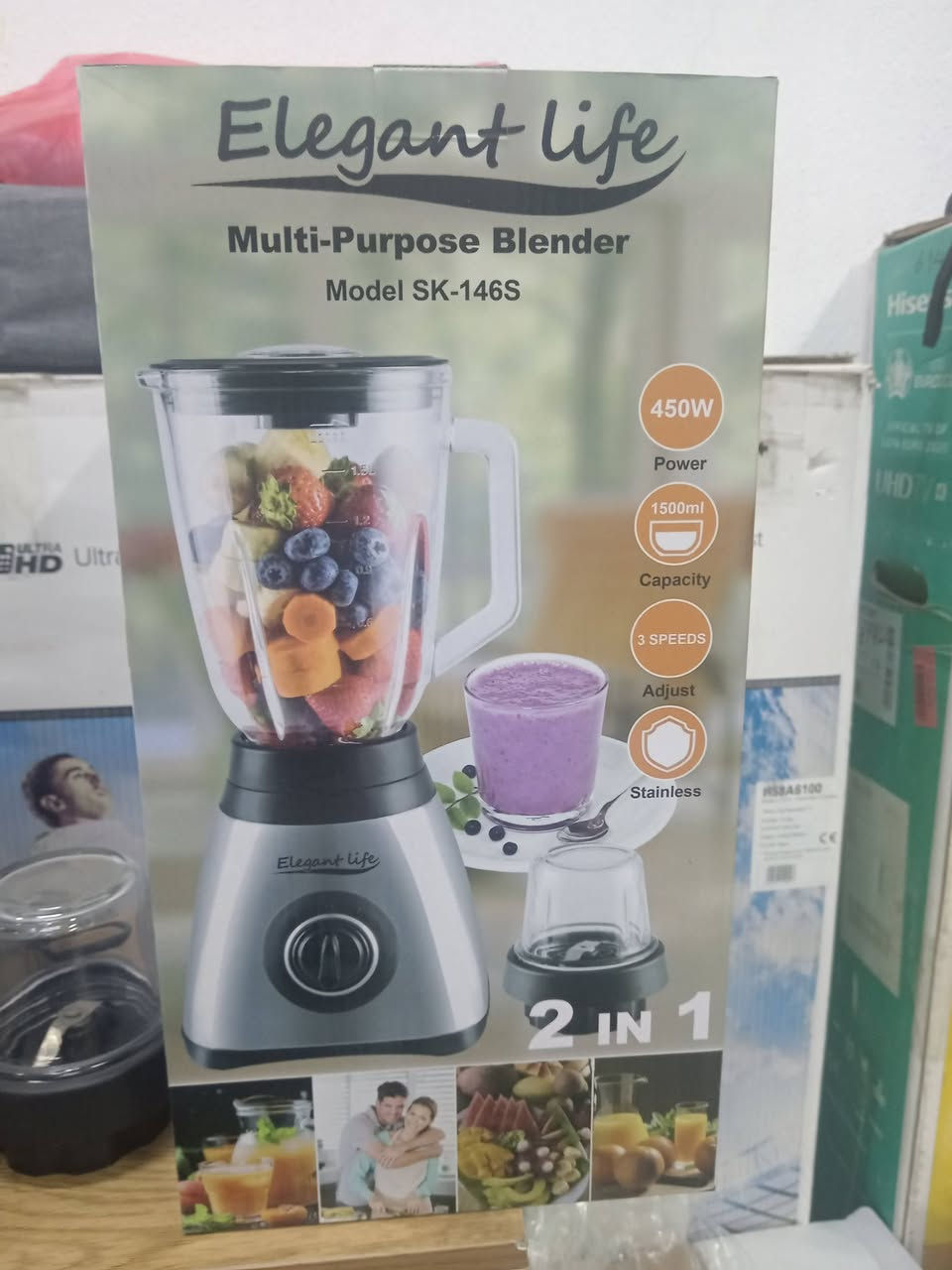 متوفر خلاط اصلي مع الطاحونه ٦ شفرات جديد لوك


**إذا كنت صاحب هذا الإعلان وتريد حذفه لأي سبب، رجاءا أرسل رسالة إلى الدعم الفني**