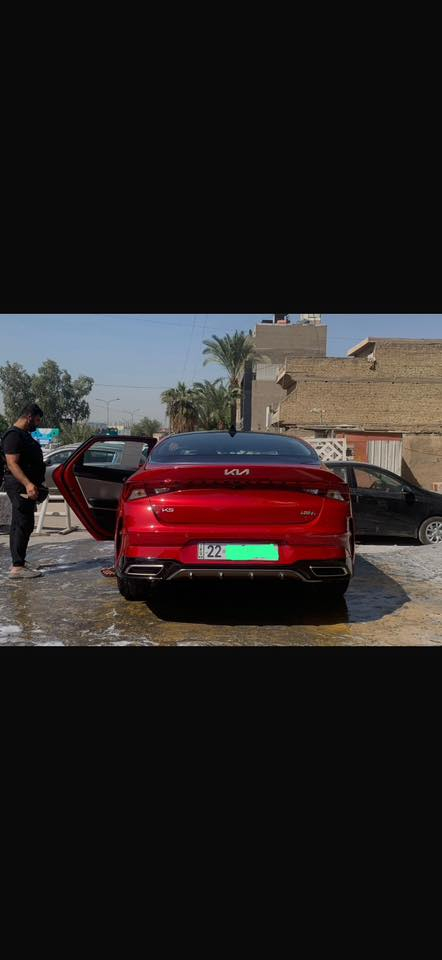 السلام عليكم
للبيع كيا K5 2023 لون احمر 

مغلفة ppf جديد كل ٦ اشهر بالضمان

الممشى 75 ألف كم

خليجي وكالة NIM / كفالة عامة

حالة ممتازة جداً

المواصفات:

محرك 2000 دوش 

كير أوتوماتيك

كاميرا خلفية

حساسات أمامي وخلفي

شاشة + Apple CarPlay

بانوراما

قطعتين تبريد 

تشغيل عن بعد 

بصمه 

مري شفط 

اشاير بالمري  

الكشنات الاماميه تدفئه 

السيارة نظيفة جداً وجاهزة بدون أي مصاريف رقم اربيل بأسمي تحويل نفس اليوم

سعرها 198 ورقة وبيها مجال بسيط

*********** للاستفسار
