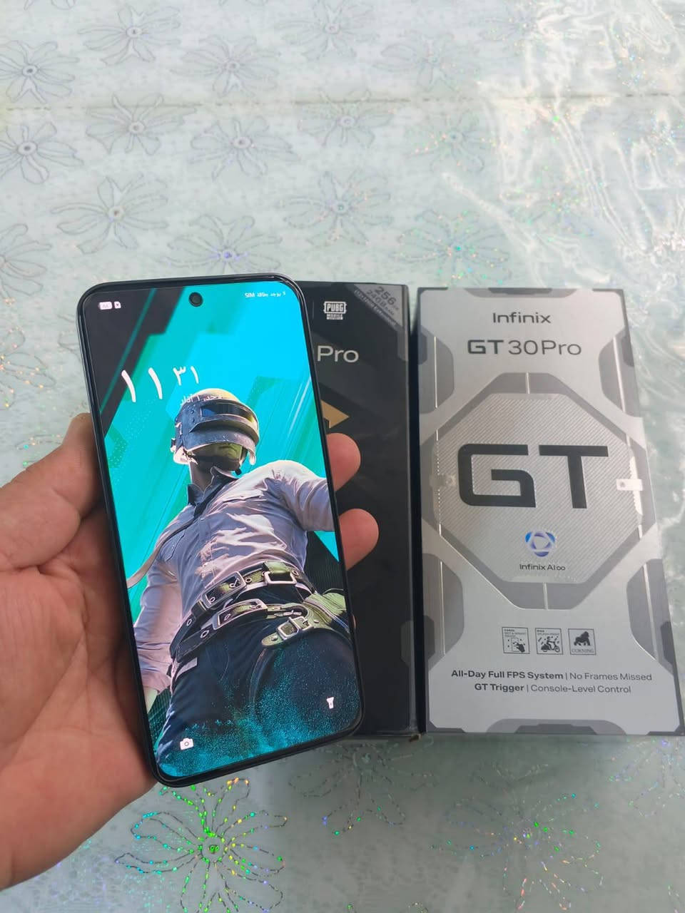 انفنكس جي تي 30 برو
ذاكرة 256 رام 12 
جهاز نظيف وغراضة كاملة 
سعر 325


**إذا كنت صاحب هذا الإعلان وتريد حذفه لأي سبب، رجاءا أرسل رسالة إلى الدعم الفني**