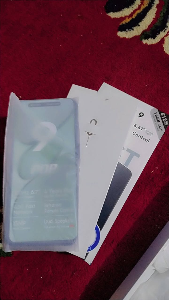 جهاز Tecno Pop 9 جديد
شاحنة كامله تايب سي 
+ هتفون وي الجهاز
+ حافضة شفافه وي الجهاز 
الجهاز مواصفاته حلوه بطاريته 5000 تدوم وياك الى يوم كامل استمرار ذاكره مكتوبه بالجهاز 512

+ يدعم شريحتين
+ يدعم wifi 5G
+ يدعم 120HZ
باقي التفاصيل بالخاص متواجد ماسنجر + واتساب
رقمي ***********
