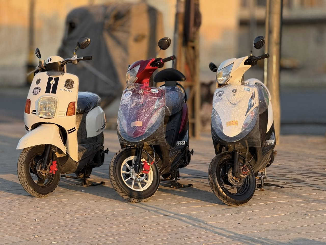 سلام عليكم دراجات ماكسات عدله وبوليس
دراجات بلاديه سلف هندر كهربائيات كله شغال 
جيب فيتر وتعال افحص 
مكاني بغداد مدينه الصدر 
الاستفسار ***********
