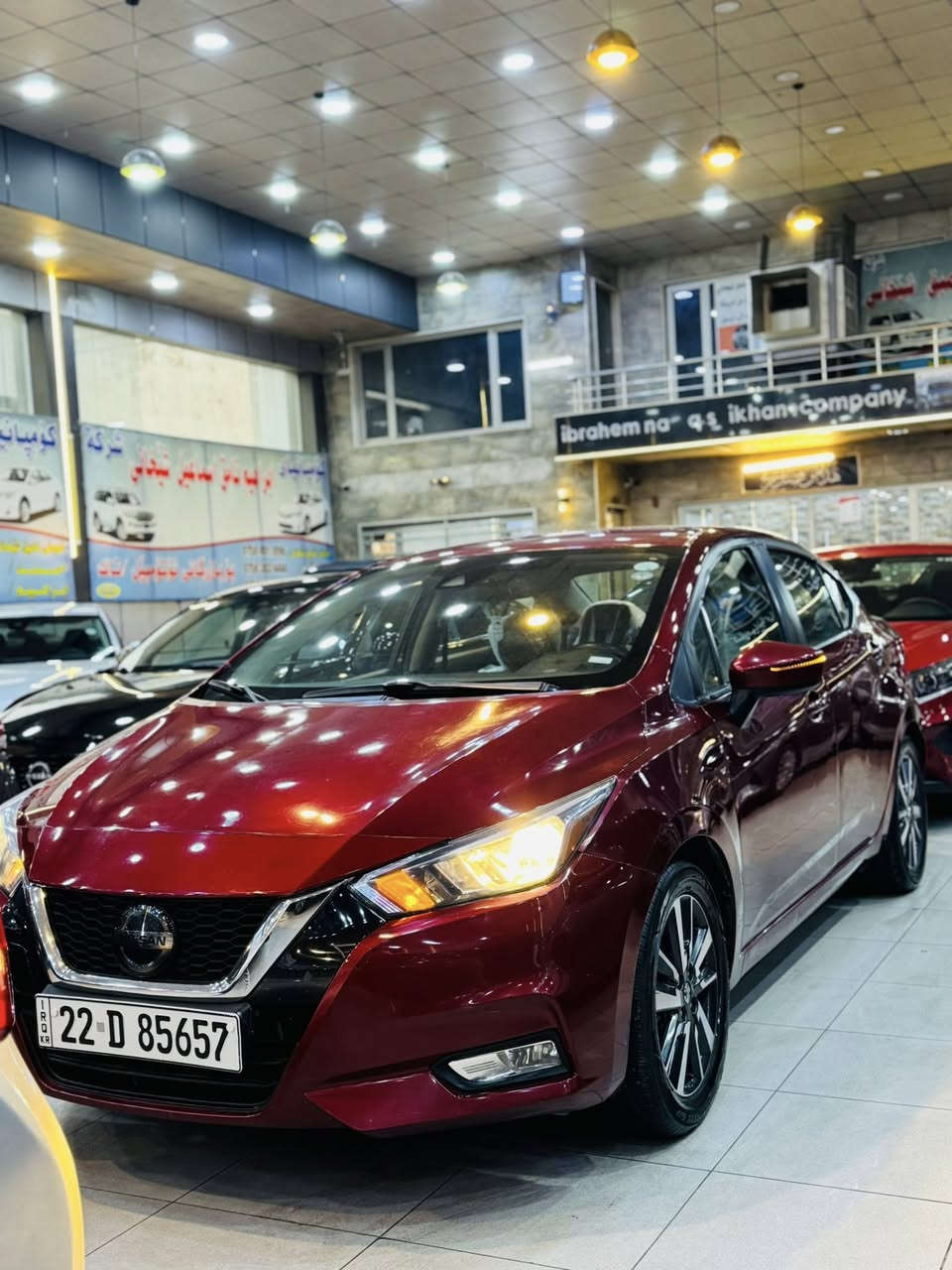 نيسان فرسا 
السعر : 117 بي مجال قليل 
موديل 2021
مواصفات   SV
بصمه 
رادار أمامي
رادار جانبي
رادار خلفي
تشغيل عن بعد 
شاشه كبيره
كامره دوار
ارباك بس بردة طاك
الضرر: جاملغ و باب و نص بولند صبغ 
صور حدث عل منشور موجود
بدون دواخل شرط
حجر كزوز شرط 
 مكان اربيل معرض: ابراهيم نامق
التواصل عل واتساب 
***********
***********
