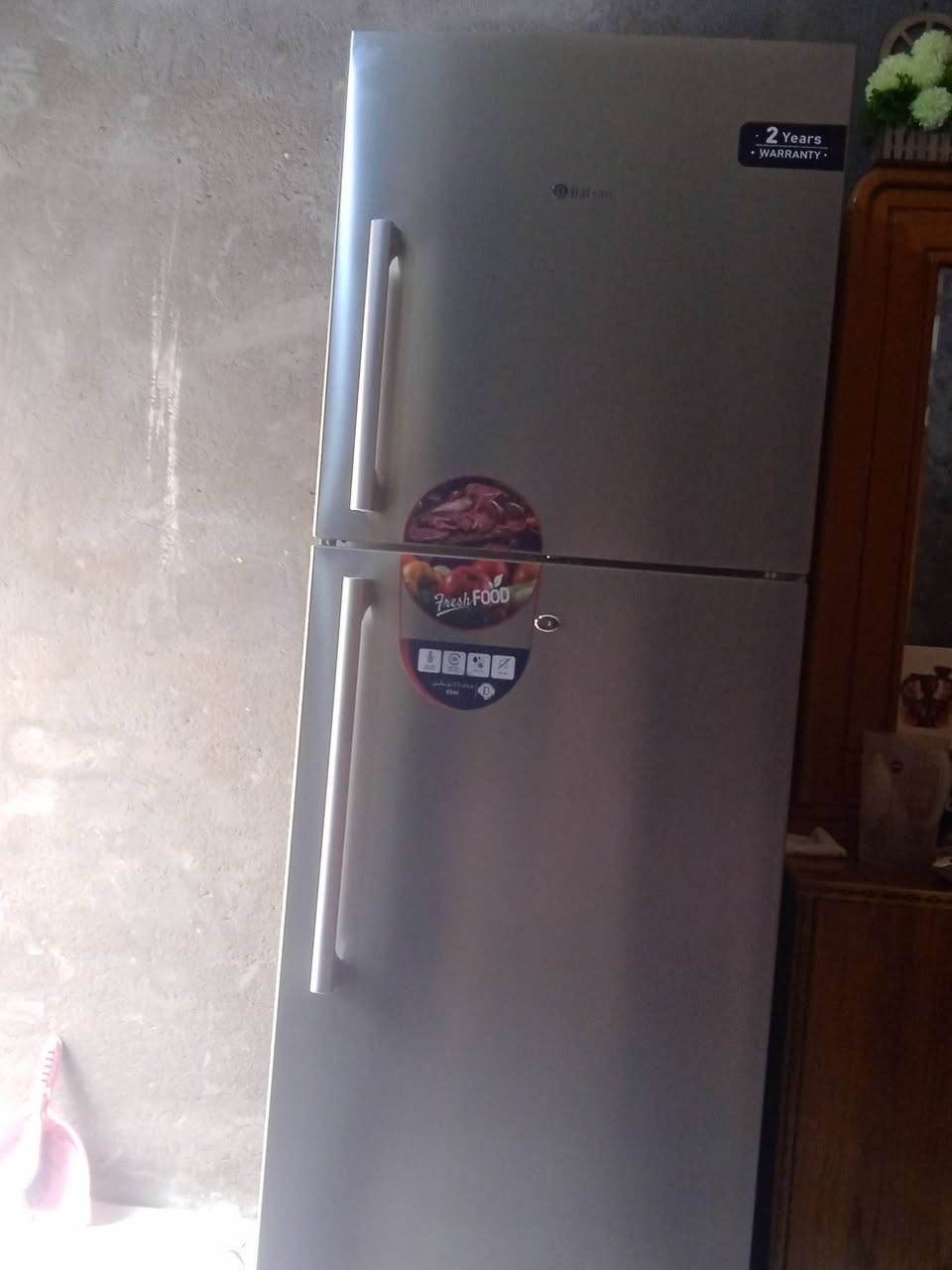 سلام عليكم ثلاجه للبيع جديده صارلي سبوع من شتريتها وريد ابيعها الستفسار هاذه رقمي *********** او خاص
