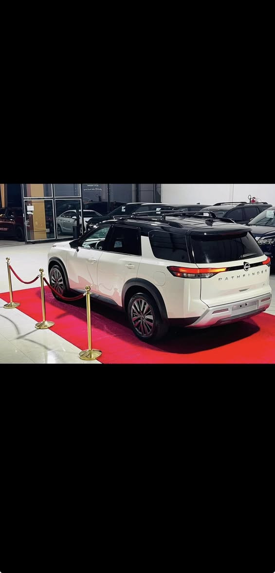 NISSAN PATHFINDER (SL)
اللون: أبيض سقف اسود

الموديل : 2023

نوع المحرك : 6 سلندر (3.5)

عداد المسافه: ٣٥ الف مايل فقط 

الضرر: كما موضح بالصور المرفقة 

ملاحظة : البابين تبديل بلاد والسيارة بدون صبغ 

السيارة مرقمة و جاهزة و سنوية جديدة

المواصفات: SL فول

بانوراما

خمس كاميرات (360)

بصمة تشغيل

بصمة اربع ابواب

تشغيل عن بعد 

فتحة سقف بانوراما

كشنات تدفئة 

ستيرن تدفئة 

كشنات كهرباء

٧ راكب

كشنات ملكية vip 

بردات ابواب

رادار امامي

رادارات جانبيه

رادار خلفي

حساس خلفي

شاشه كبيرة

مانع انزلاق

كروز سرعه

هاند بريك بصمه

اوتو هولد

انضمة قيادة/ ايكو نورمال سبورت ثلج وعر

صندوق كهرباء

‎للاتصال و الاستفسار 

***********
