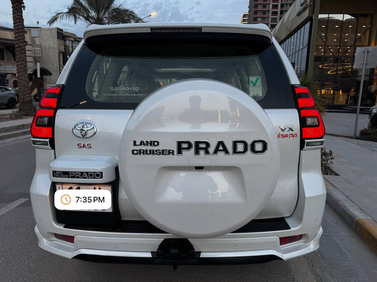 السلام عليكم
برادو vx ميدنايت موديل 2022 
ماشيه 15 الف كلم
السعر  49,500$ 
بغداد - ***********
