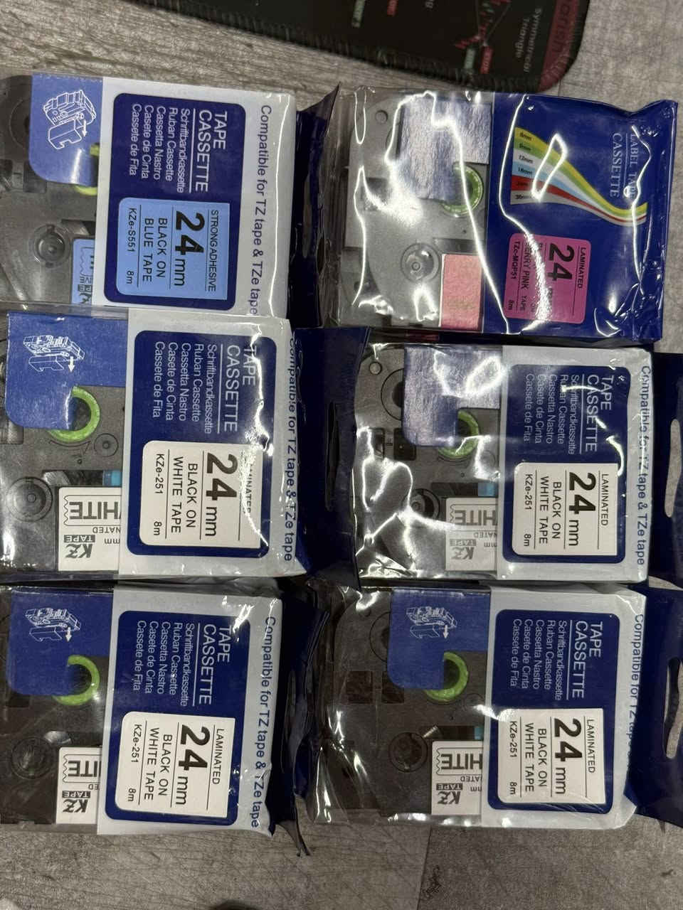 شريط طابعة ليبل 24mm متوافق مع Brother TZ / TZe
انطونا بيهن سعر اخوان  ١٣ قطعة


**إذا كنت صاحب هذا الإعلان وتريد حذفه لأي سبب، رجاءا أرسل رسالة إلى الدعم الفني**