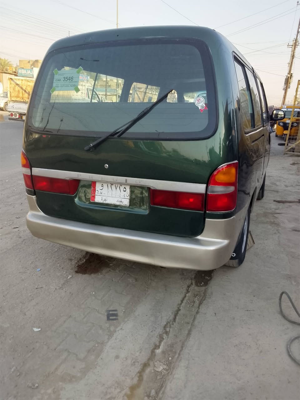 السلام عليكم سياره للبيع بريجو موديل 97رقم بغداد تحويل مباش مصفره هيه مور مكينه كيراكس مكفولة ***********
