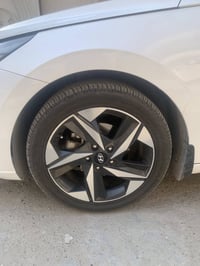 تخم ويل كب حجم 17 مال النترا كوري اصلي   ويا تايرات زوج جديد وزوج نص ع...