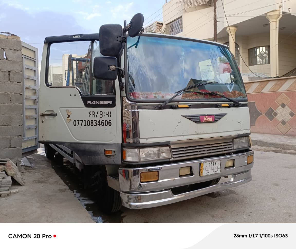 هينو طيره سنويه كرين. بسمي محرك 70 عادي لا تبخير ولاتنقيص. مكفولة من محرك وجهاز وشاصي  جهاز يونك نصف مخالف سلاتين  تخم تاير وحداه لوك  ***********. السعر. 190 البصرة, العراق
