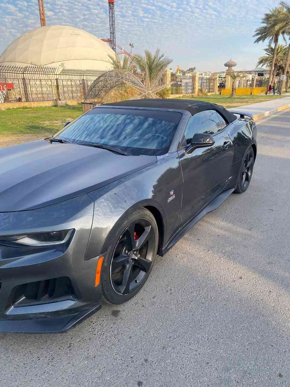 السلام عليكم 

شوفرليت كمارو 2017 
محرك 4 سلندر 
رقم  بغداد بأسمي هزه ورقم جديد تحويل مباشر 
كير محرك صدر بشرط لوك وبدون فتح
تراي كلش حلو 

بصمه 
كشف 
رادر جانبي خلفي 
شفتات ستيران 
داتو شو 
تشغيل عن بعد 
شاشه كبيره
داخل اوف وايت جلد 
كشنات تدفئه وتبريد
كامره خلفيه دواره 
بك لايتات LED 
صوت رهيب كلش حلو
لايت زنون 
وياله قياس 20 
فول الفول شنو البالك بيها 

جاهزه مابيها اي نقص

مكانها بغداد حي العدل 
السعر 98 وبيها مجال كلش بصيط 

رقمي ***********
