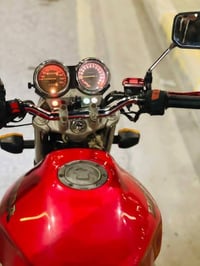 هوندا CB400 • محرك وكير مكفولات • الرمادي سجاريه