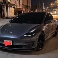 تسلا 3 موديل 2023 ماشيه 55 كيلو ضربه جاملغ امامي فقط بدون ايرباك بدون ...