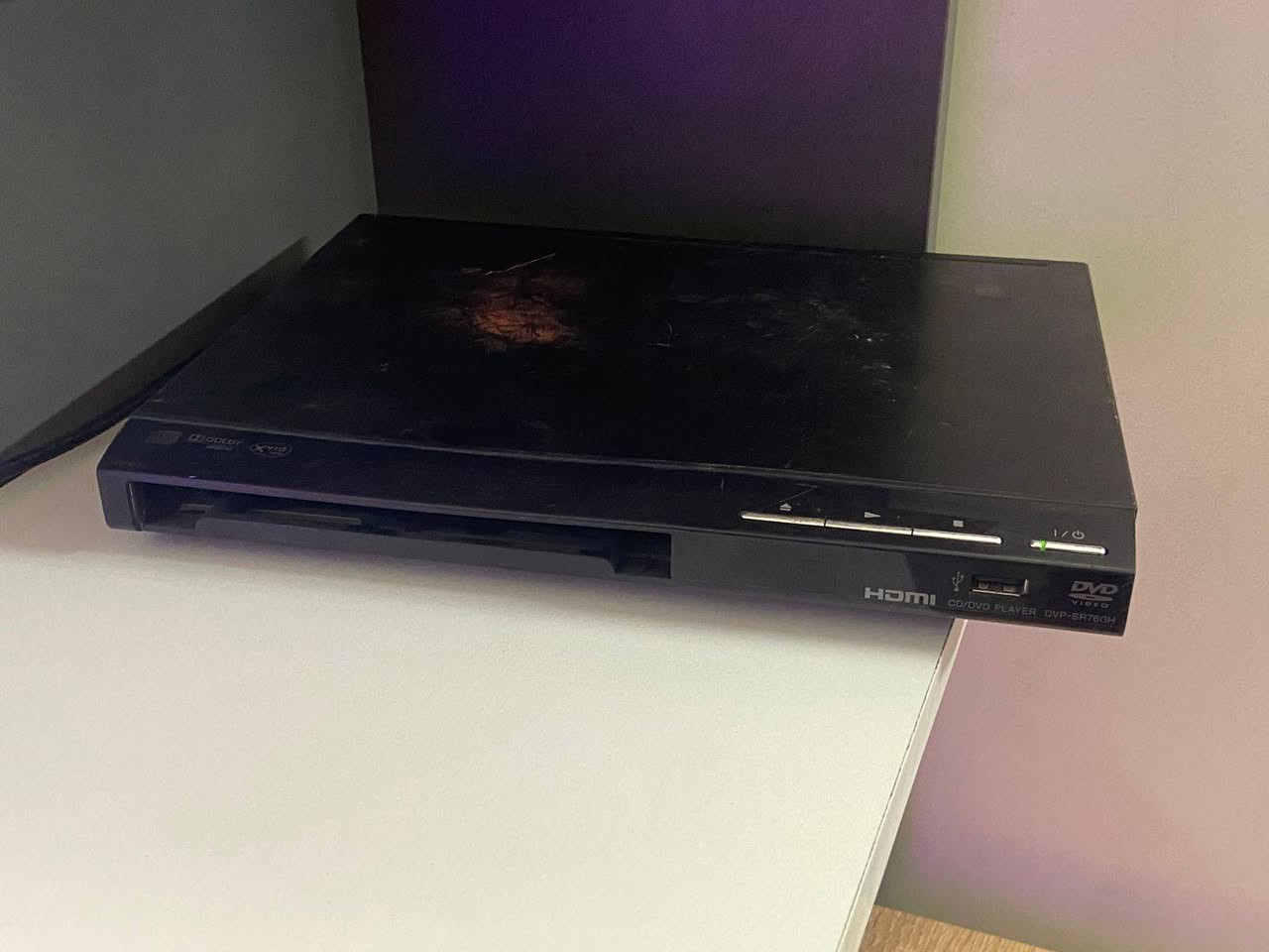 Dvd سوني.
منفذ HDMI , USB ,AV
شغال .
بدون ريمونت . 
السعر : ٥،٠٠٠ دينار . 
متوفر توصيل .


**إذا كنت صاحب هذا الإعلان وتريد حذفه لأي سبب، رجاءا أرسل رسالة إلى الدعم الفني**