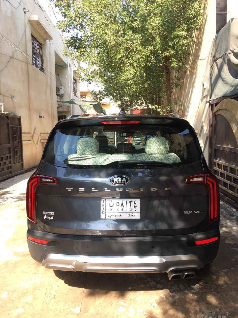 السلام عليكم
للبيع 

كيا تلورايد موديل (2020)

الفئه: EX فول مواصفات

رقم السياره : بغداد مشروع وطني 

السعر :220 ورقة  وبيها مجال

الضرر : دعاميه الاماميه فقط بدون صبغ ولا دواخل 

المسافه : 130 كليو متر قابل للزياده

1-حجم المحرك : 6 سلندر 3800

2- بصمه ابواب وبصمه تشغيل 

2-كشافات زنون 

3-لايتات زنون عالي ناصي 

4-حساسات جانبي وخلفي 

5-جنطه كهربائيه 

6-اشارات في المرايا الجانبية

7-رادار جانبي

8-فتحه سقف 

9-غرفه السياره ابيض ملكي 

10- تحكم كهربائي للمقاعد الاماميه 

11-تدفئه تبريد المقاعد 

12-بردات خلفيه

13- تحكم استيرن جهتين 

14-توقف ذاتي

15-شاشه كبيره 

16-وضعيات متعدده للقياده

17- دفع رباعي

18-سياقه الية

19-شاحن واير ليس لاسلكي

20-شاحن بالكشنات بالامامي والوسط والخلفي

21-تبريد مركزي بالسقف

22-السياره 8 راكب 

23- مري كهربائي 

24-تدفئه استيرن

وباقي مواصفات خير من الله 

مكان السياره كربلاء 

السياره باسمي مداور ثاني يوم

رقم للاتصال والاستفسار عن السياره 

***********
