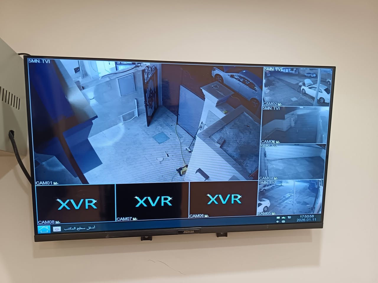 بسم الله الرحمن الرحيم
«وَقُلِ اعْمَلُوا فَسَيَرَى اللَّهُ عَمَلَكُمْ وَرَسُولُهُ وَالْمُؤْمِنُونَ 
          صدق الله العظيم

(الحمدالله تم تامين  بيت  في بغداد  الامين  منطقه حي المعلمين  

الموصفات :
 ✅كامرات  عدد5 دقه  5 ميكا بكسل  حقيقي  ملون ليلي نهاري  دبل فلاش  
   من ماركه شاهين  لاصلي وكاله ) 💯👌
جميع كامرات صوره وصوت 

✅جهاز xvrنوع  شاهين  الاصلي  دقه 5 ميكا 8جنل   العربي الحديث

✅يو بي اس ليثيوم 110 واط 

✅هارد 500 كيكا بايت     البنفسجي الاصلي  

✅بوكسات كاميرات عدد 4

✅راك حجم 2 يونت لون ابيض

✅استاند كاميرات طول 60 سانتيم عدد 2 لتصوير اكبر مساحه ممكن

✅كيبل HD دقه 4K  

وتم ربط كامرات على تليفون  ومشاهدت الكامرات في اي مكان 

▪️مع ضمان سنه  حقيقي صيانه وستبدال   في جميع ملحقات 

 ▪️نصب حترافي👌 و دقه في العمل 💯💯 

❗️❗️ملاحضه  اماكن الكامرات حسب طلب زبون❗️❗️
 
*********** #مهندس# يوسف 

🔴ومتوفر جميع انوع كامرات الاصلي وكاله 
بيع ونصب وصيانه جميع انوع كامرات 

🔴والعمل في جميع مناطق بغداد كرخ ورصافه 

ويوجد ايضآ توصيل في بغداد وجميع محافظات 

🔴ومتوفر كشف مجاني للموقع  

#كامرات 

للستفسار ***********وتساب 
#دهوا
#اسوار 
#هيكفجن
#شاهين
