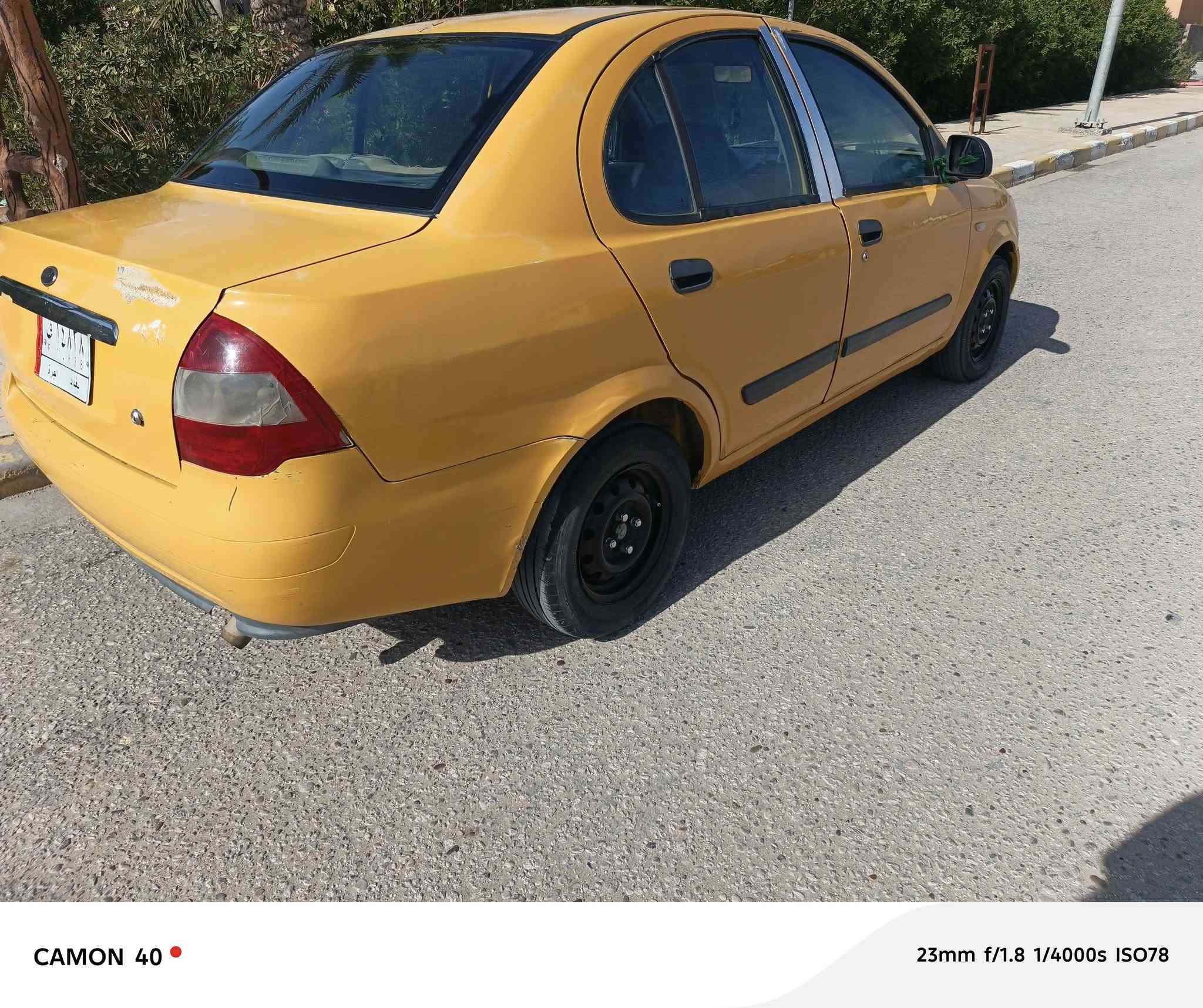 السلام عليكم طيبا للبيع موديل 2015 رقم بغداد مكفوله من الصبغ كير ومكينه وتبريد وحداديه خير من الله مصفره هيه وغرامات  السعر 35 وبيه مجال مكاني نجف ***********
