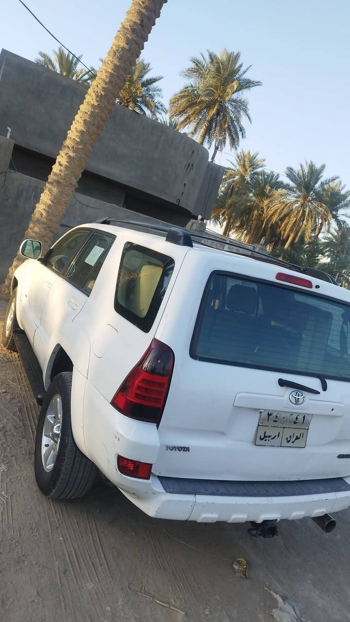 سلام عليكم عندي لاندكروزر  فور رنر ٢٠٠٥ سته سلندر سبع راكب كير ومكينه وحداديه تبريد وتتفه سياره مكفول عده هذا البارد الجاملق وصبق يم الرقم الخلفي جوا مال خياس  جنط شفط   *********** سعر 115وبيها شويه مجال
