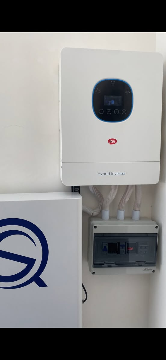 ☀️ تريد تتخلص من مشكلة انقطاع الكهرباء نهائياً؟  

نوفر لكم أفضل منظومات الطاقة الشمسية بأسعار مناسبة وجودة مضمونة ⚡

خدماتنا:
✅ تجهيز وتركيب منظومات طاقة شمسية  
✅ برمجة وضبط إعدادات الانفرتر والبطاريات  
✅ صيانة وتطوير المنظومات القديمة  
✅ استشارة مجانية حسب استهلاكك

ليش تختارنا؟
✔️ خبرة بالمجال  
✔️ أسعار منافسة  
✔️ شغل مضمون  
✔️ متابعة بعد التركيب

احجز استشارتك الآن 📞

***********  
***********

متوفر واتساب
